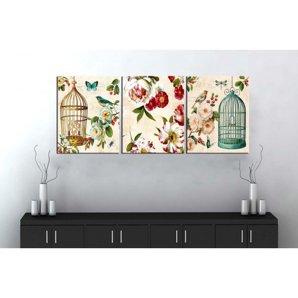 sn44 Retro Konsept Pastel Dekoratif Üç Parçalı Kanvas Tablo 50x105cm sn44 Retro Konsept Pastel Dekoratif Üç Parçalı Kanvas Tablo 50x105cm