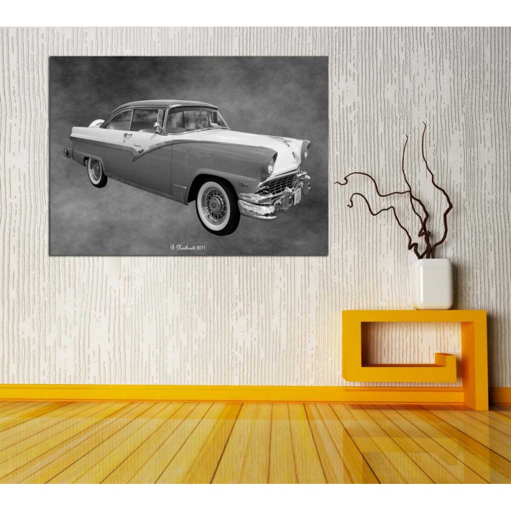 a-dkr69 1956 Ford Fairlane Victoria Yağlı Boya Görünümlü Kanvas Tablo a-dkr69 1956 Ford Fairlane Victoria Yağlı Boya Görünümlü Kanvas Tablo