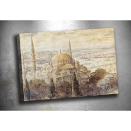 OS4 Zonaro Süleymaniye Camisi Kanvas Tablo Tek Parça