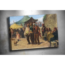 OS6 Zonaro Bayram Yeri Kanvas Tablo Tek Parça