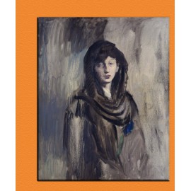 Picasso Fernande con una mantiglia nera