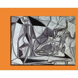 Picasso Goat's Skull, Bottle, and Candle