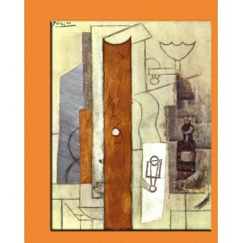 Picasso Guitar, GasJet and Bottle