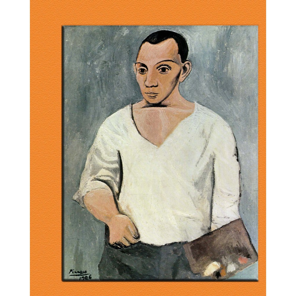 Picasso SelfPortrait with Palette