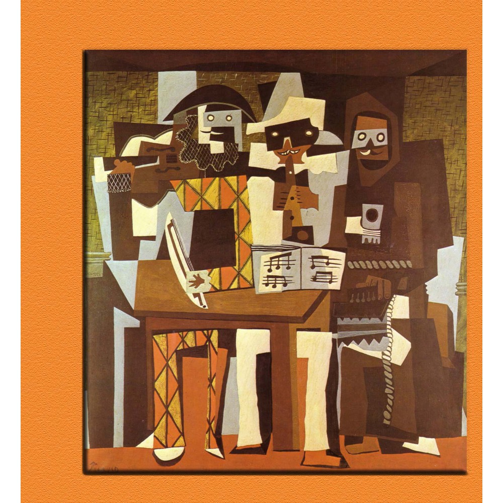 Picasso Three Musicians