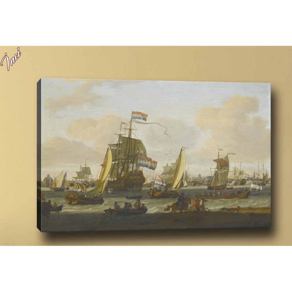 yb115 Gemiler Yağlı Boya Reprodüksiyon Kanvas Tablo