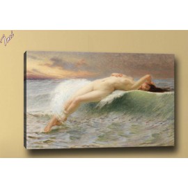 yb175 Nü Kadın Yağlı Boya Reprodüksiyon Kanvas Tablo