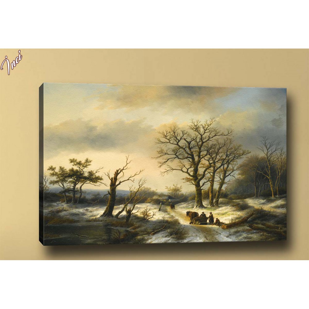 yb176 Orman Yağlı Boya Reprodüksiyon Kanvas Tablo