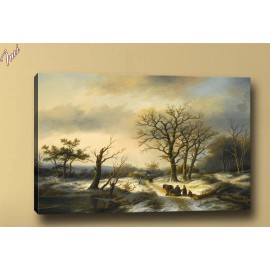 yb176 Orman Yağlı Boya Reprodüksiyon Kanvas Tablo