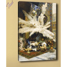 yb177 Keyif Yağlı Boya Reprodüksiyon Kanvas Tablo