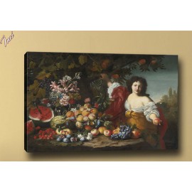 yb223 Meyveler Yağlı Boya Reprodüksiyon Kanvas Tablo