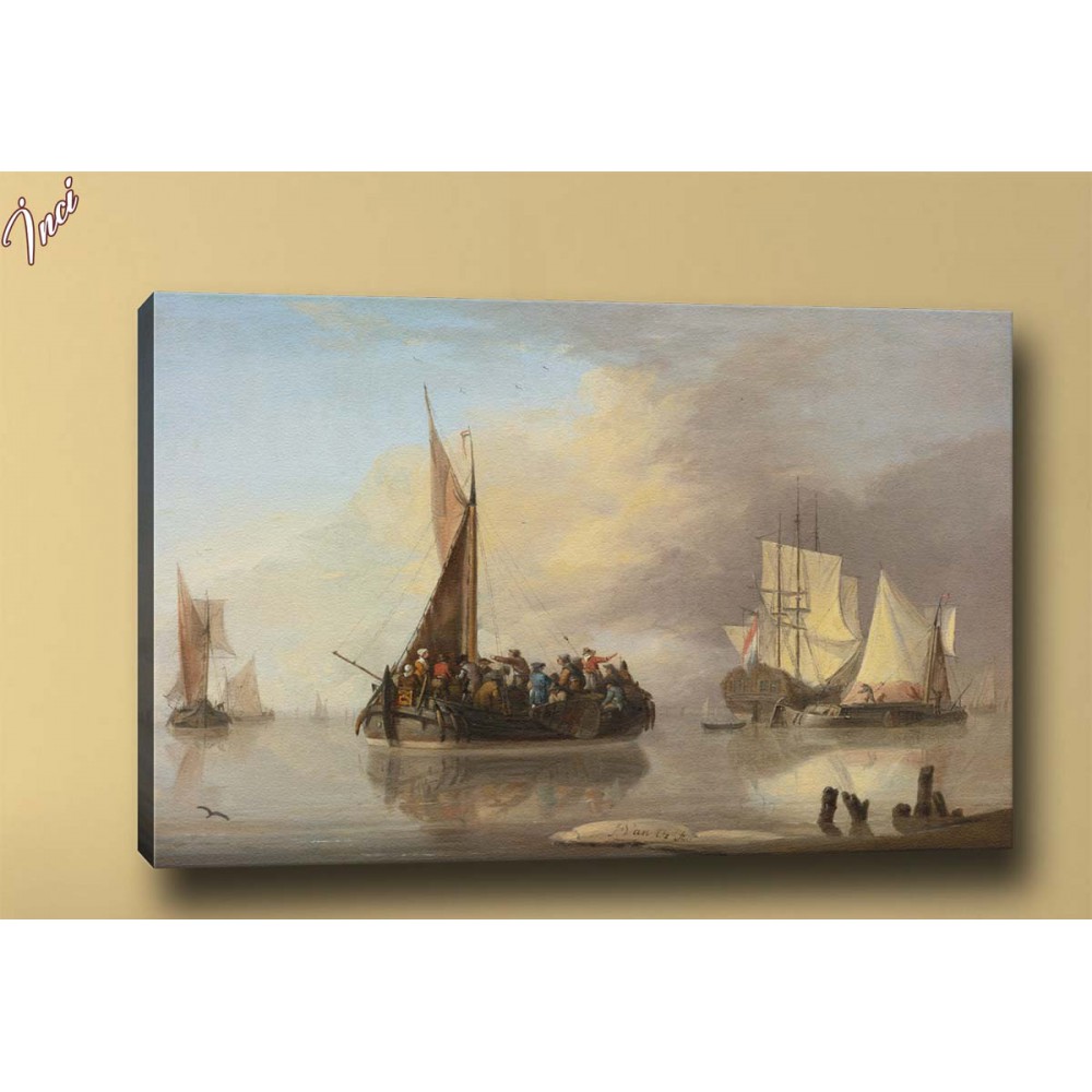 yb239 Gemiler Yağlı Boya Reprodüksiyon Kanvas Tablo