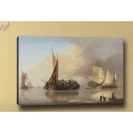 yb239 Gemiler Yağlı Boya Reprodüksiyon Kanvas Tablo