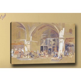 yb275 Osmanlı Yağlı Boya Reprodüksiyon Kanvas Tablo