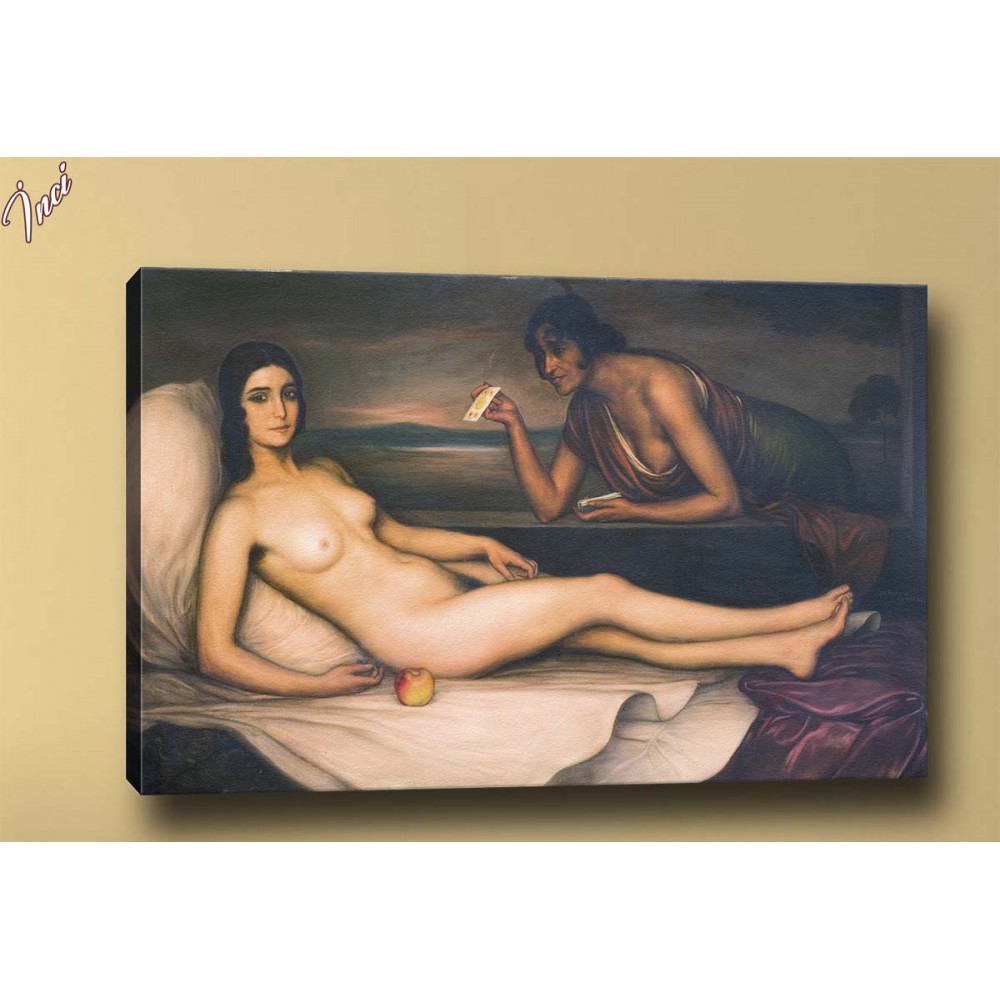 yb286 Nü KadınYağlı Boya Reprodüksiyon Kanvas Tablo