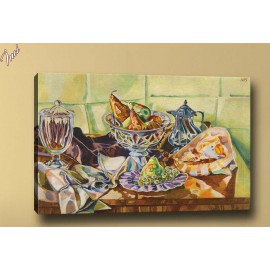 yb288 Meyveler Yağlı Boya Reprodüksiyon Kanvas Tablo