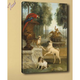 yb291 Hayvanlar Yağlı Boya Reprodüksiyon Kanvas Tablo