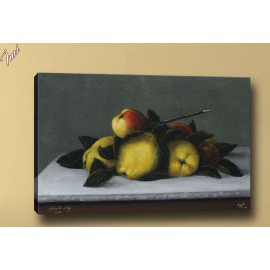 yb310 Meyveler Yağlı Boya Reprodüksiyon Kanvas Tablo