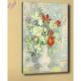 yb357 Çiçekler Yağlı Boya Reprodüksiyon Kanvas Tablo