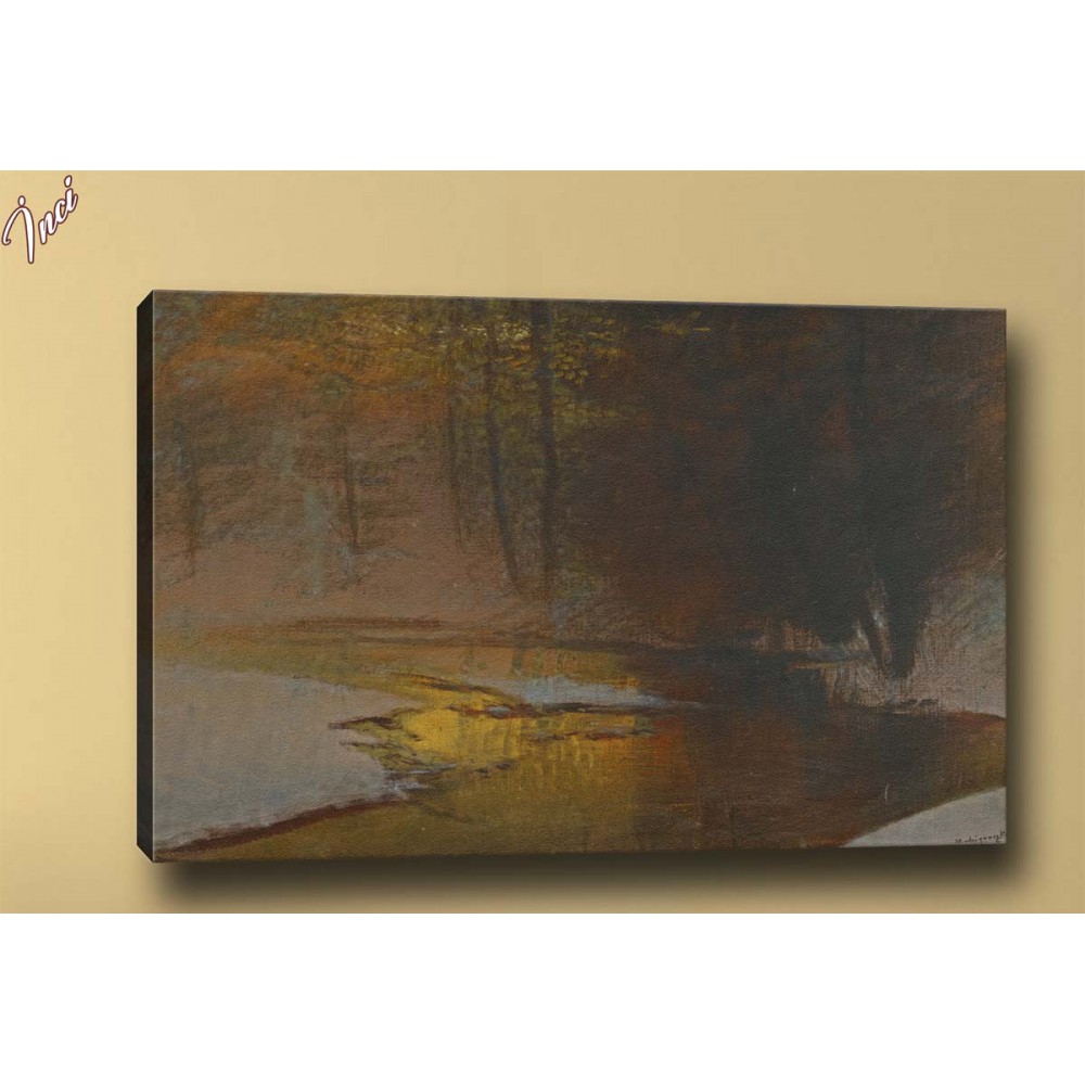 yb38 Manzara Yağlı Boya Reprodüksiyon Kanvas Tablo