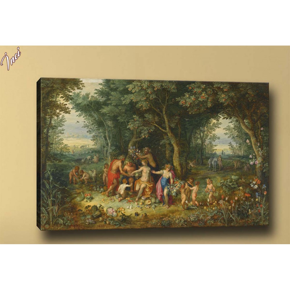 yb44 Cennet Yağlı Boya Reprodüksiyon Kanvas Tablo