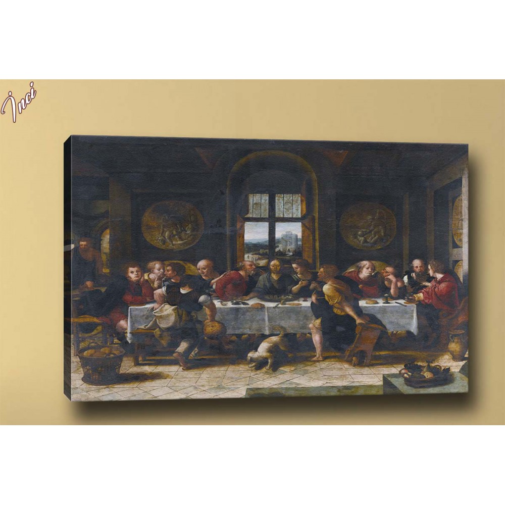 yb83 Temsili Son Yemek Yağlı B.Kanvas Tablo