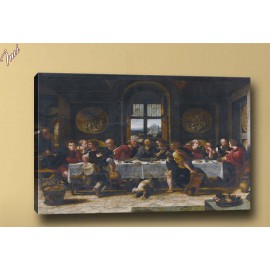 yb83 Temsili Son Yemek Yağlı B.Kanvas Tablo