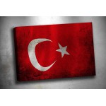 zb23 Bayrak Kanvas Tablo