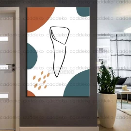 Ağız ve Diş Polikliniği, Dişçi Tabloları Dekoratif Diş, Dekoratif Dişçi, Dişçi Dekorasyonu dsc204