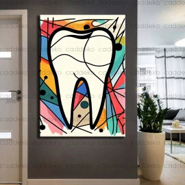 Ağız ve Diş Polikliniği, Dişçi Tabloları Dekoratif Diş, Dekoratif Dişçi, Dişçi Dekorasyonu dsc210